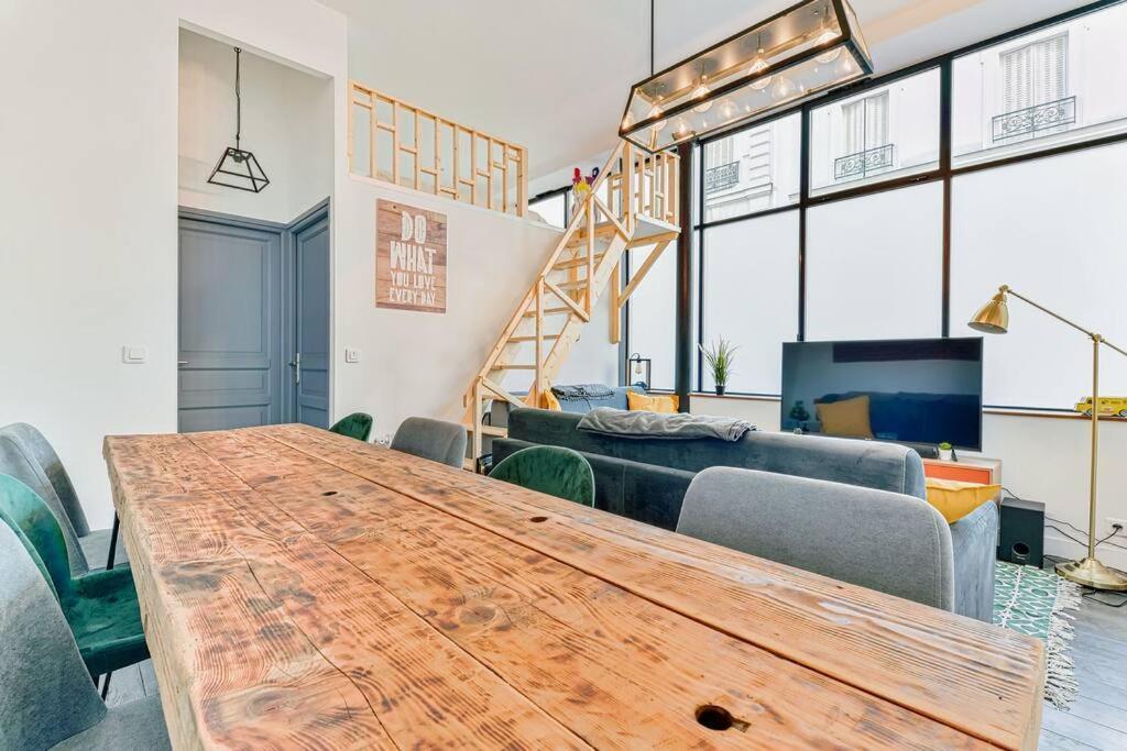 Renovated Design Apartment In Montparnasse Paris Extérieur photo